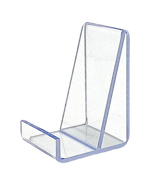 Clear Plastic Vertical Business Card Holder Display Stand