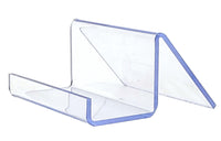 Clear Plastic Free Standing Multi-Use Product Prop Easel Business Card Holder Style G