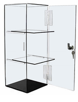 Clear Acrylic Display Case with Removable Shelving with FREE Shipping
