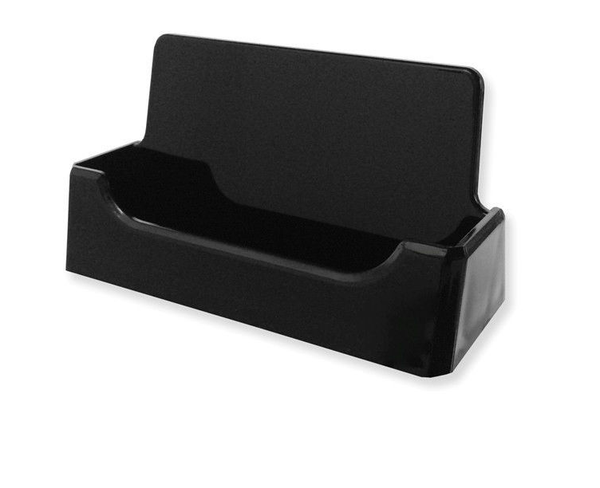 Black Plastic Business Card Holder Multi Pack Quantities with Free Shipping