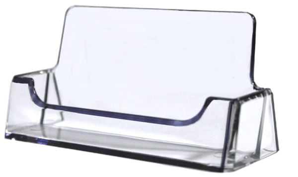 Clear Plastic Business Card Holder Multi Pack Quantities with Free Shipping